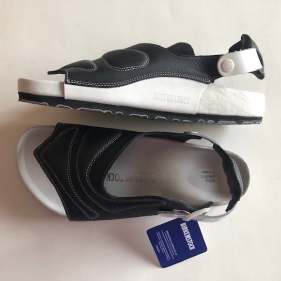 Birkenstock x Saskia Lenaerts Terra leather sandals. Exquisite. Size: 8, 41 - Picture 6 of 11